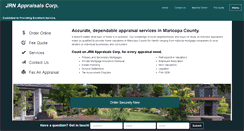 Desktop Screenshot of jrnappraisals.com